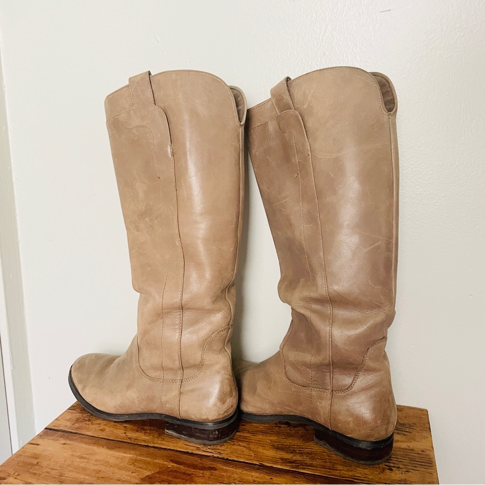 Franco Fortini Ontario Riding Boot - Taupe Gray